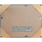 Miroir mural de salle de bain encadré noir 42 po x 30 po - Rectangulaire moderne, montage mural