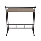 Petit bureau - Finition frêne, conception ouverte, 87,9 cm H x 84,1 cm L x 59,9 cm P