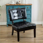 Fauteuil d'appoint capitonné en bouclette surdimensionné moderne avec base mobile - Salon et chambre à coucher