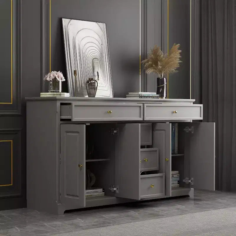 5-Drawer Horizontal Dresser - Multifunctional Storage Cabinet for Living Room & Bedroom