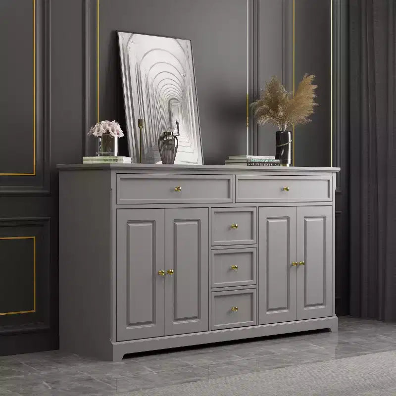 5-Drawer Horizontal Dresser - Multifunctional Storage Cabinet for Living Room & Bedroom