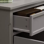 Commode horizontale à 5 tiroirs - Meuble de rangement multifonctionnel pour salon et chambre