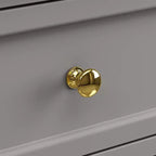 Commode horizontale à 5 tiroirs - Meuble de rangement multifonctionnel pour salon et chambre
