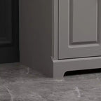 Commode horizontale à 5 tiroirs - Meuble de rangement multifonctionnel pour salon et chambre