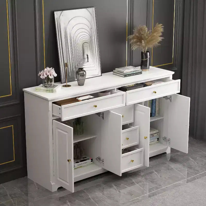 5-Drawer Horizontal Dresser - Multifunctional Storage Cabinet for Living Room & Bedroom