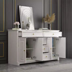 Commode horizontale à 5 tiroirs - Meuble de rangement multifonctionnel pour salon et chambre