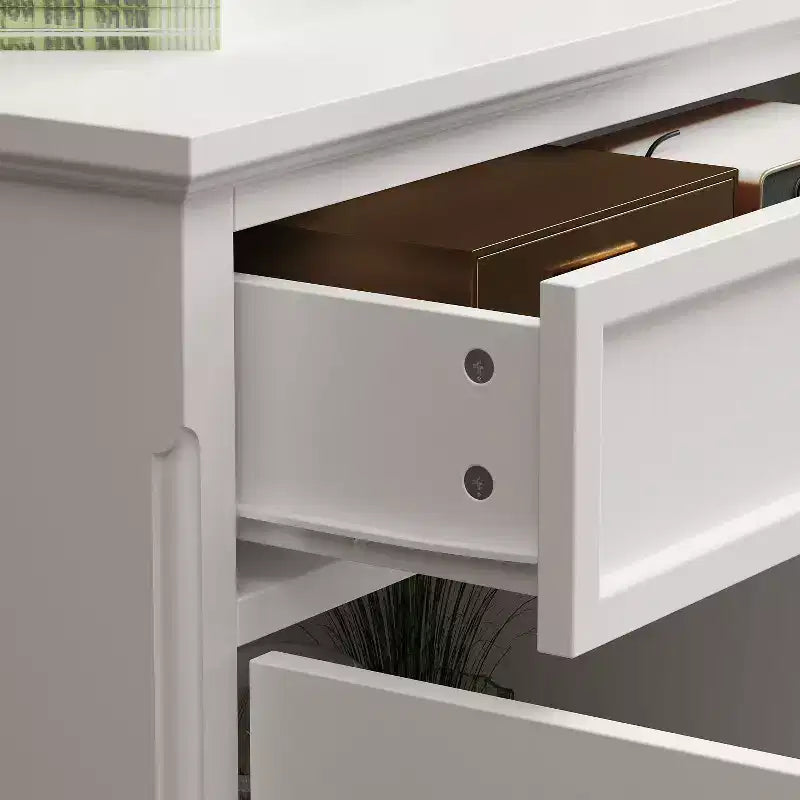 5-Drawer Horizontal Dresser - Multifunctional Storage Cabinet for Living Room & Bedroom