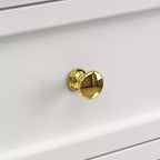 Commode horizontale à 5 tiroirs - Meuble de rangement multifonctionnel pour salon et chambre