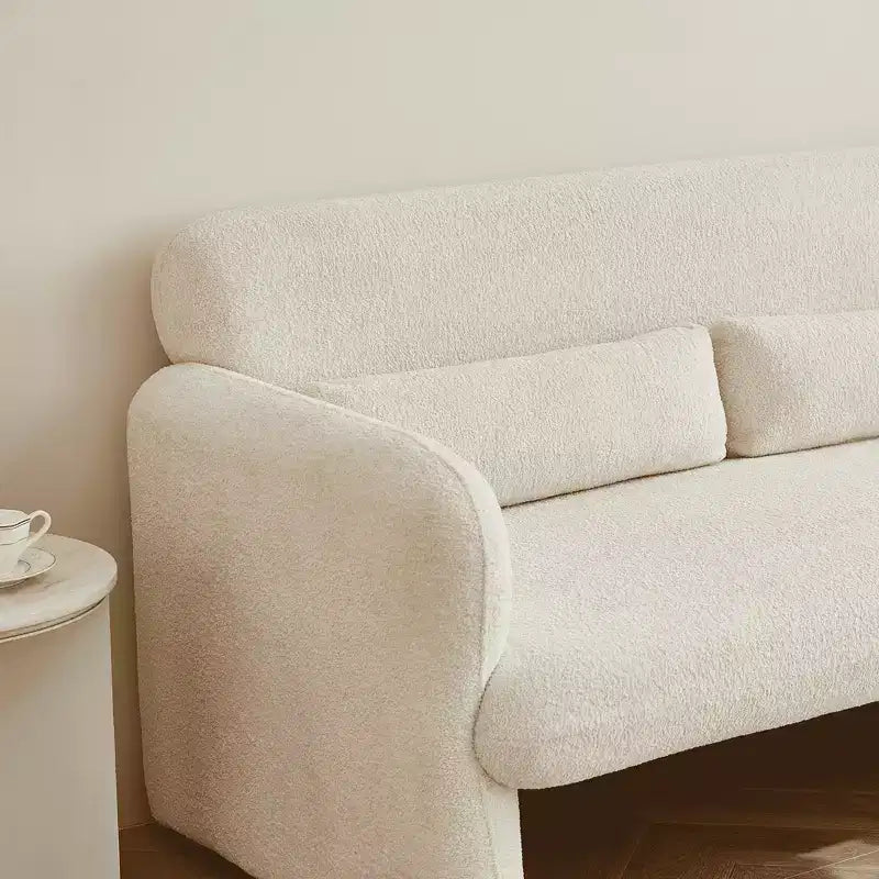 3-in-1 Velvet Sleeper Sofa Bed with USB Port, Pull-Out Bed & Side Pocket