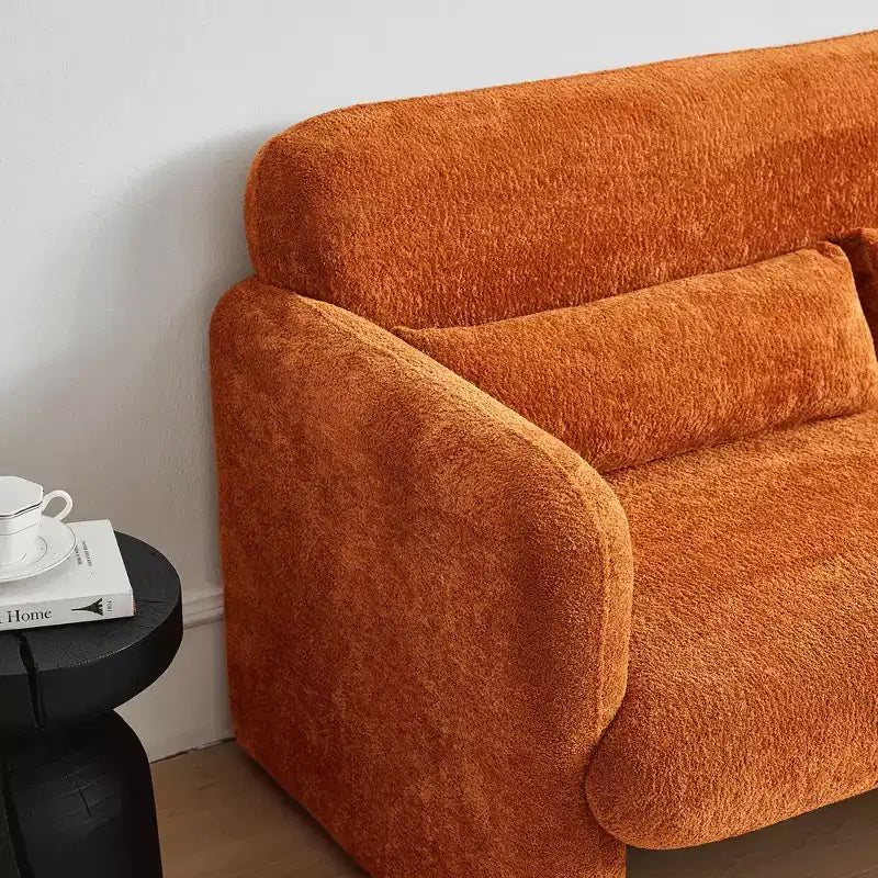 3-in-1 Velvet Sleeper Sofa Bed with USB Port, Pull-Out Bed & Side Pocket
