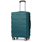 24 inch Expandable Hard Shell Carry On Luggage with Spinner Wheels, Hardside Carry On Suitcase with Tsa Lock, Lightweight Hardshell Suitcase