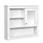 Armoire de toilette murale 32"L x 28"H - MDF, 5 étagères amovibles, charnières à fermeture douce