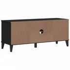 Banc à chaussures en pin massif avec étagère de rangement - Meuble d'entrée organisateur