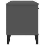 Banc à chaussures en pin massif avec étagère de rangement - Meuble d'entrée organisateur
