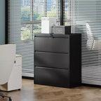 Classeur latéral verrouillable 40" - Métal robuste, Coulisses silencieuses à extension complète, Anti-basculement